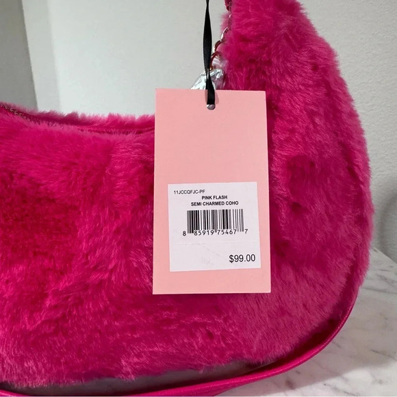 Juicy Couture Pink Flash Semi-Charmed Coho crossbody bag/purse - Picture 7 of 10